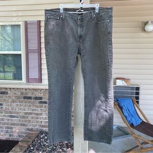 L.L. Bean Standard Fit Gray Jeans 42x32